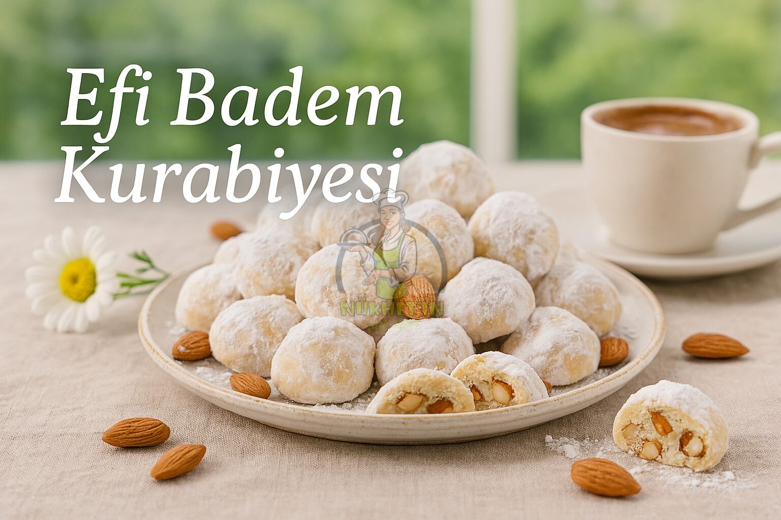 Efi Badem Kurabiyesi Tarifi - Nükhet’in Tarif Defteri - Kolay Yemek Tarifleri