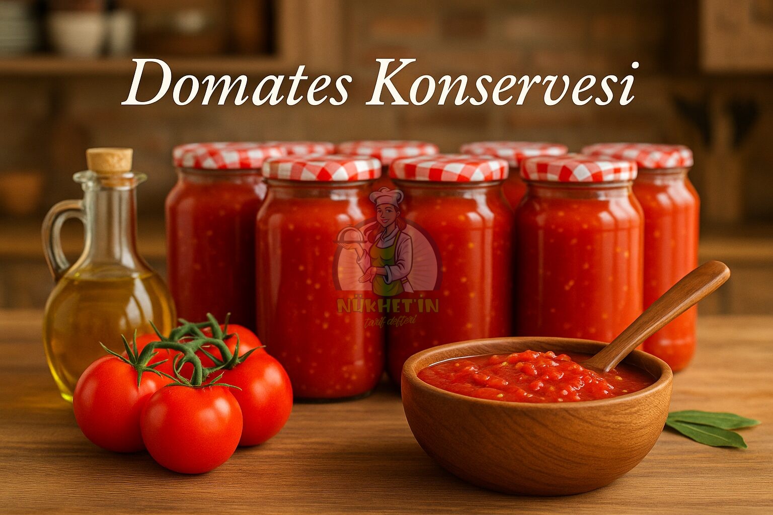 Domates Konservesi Tarifi - Nükhet’in Tarif Defteri - Kolay Yemek Tarifleri
