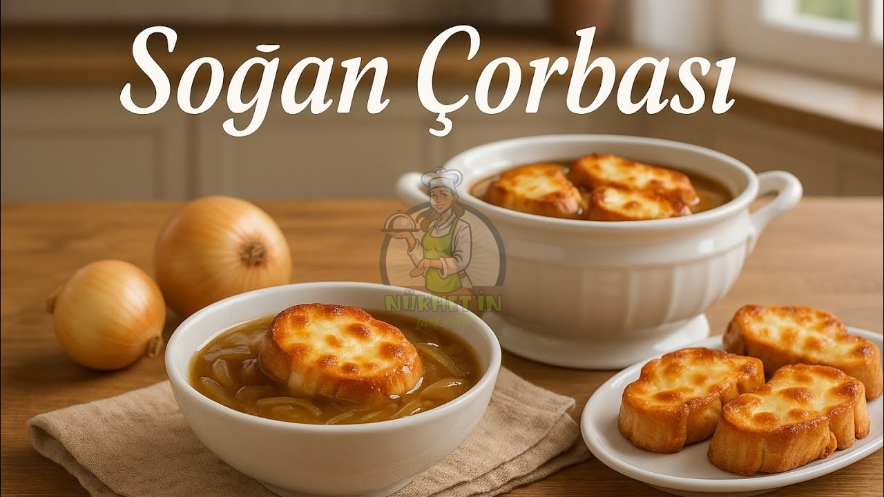 Soğan Çorbası Tarifi - Nükhet’in Tarif Defteri - Kolay Yemek Tarifleri