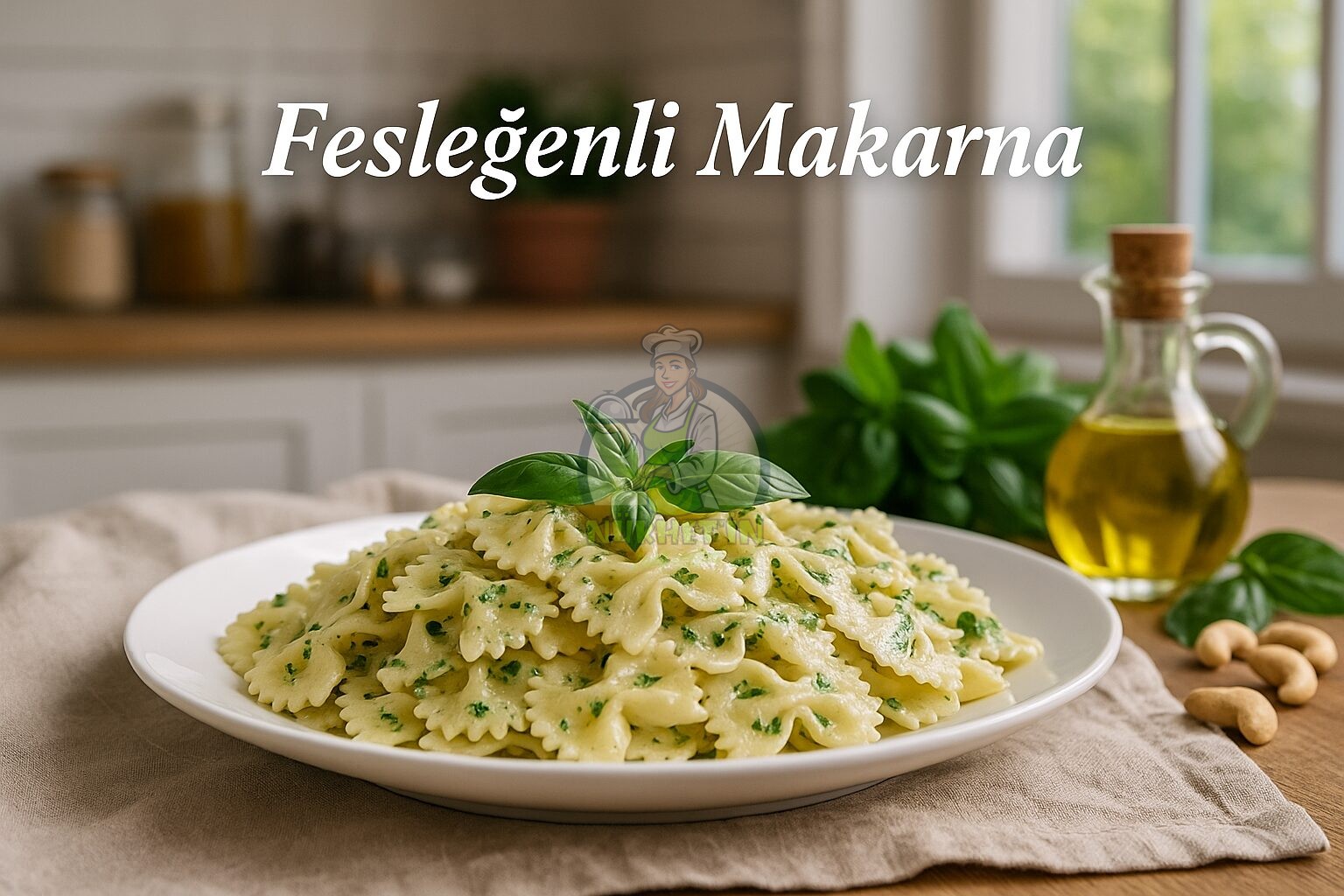 Fesleğenli Makarna Tarifi - Nükhet’in Tarif Defteri - Kolay Yemek Tarifleri