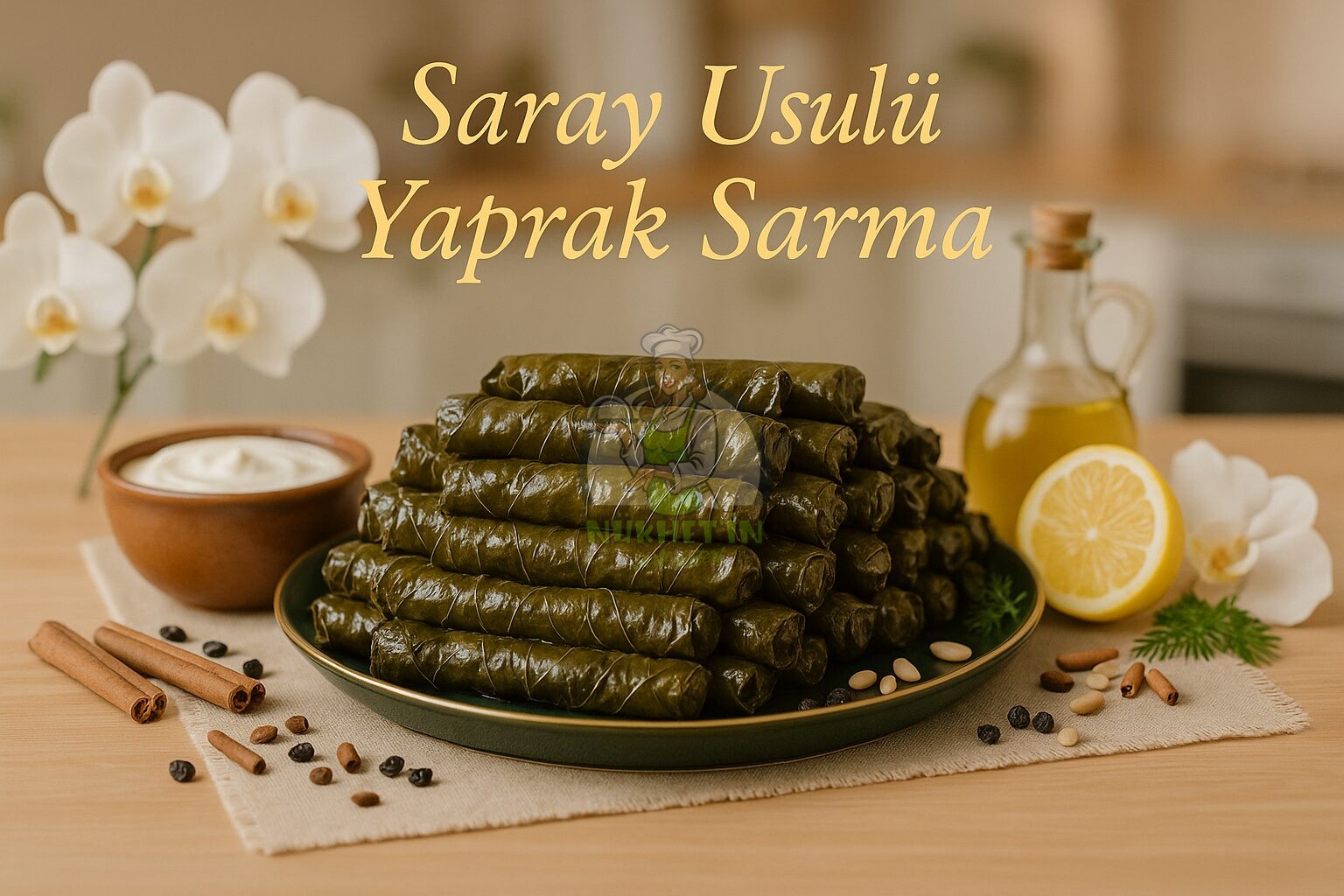 Saray Usulü Zeytinyağlı Yaprak Sarması Tarifi - Nükhet’in Tarif Defteri - Kolay Yemek Tarifleri