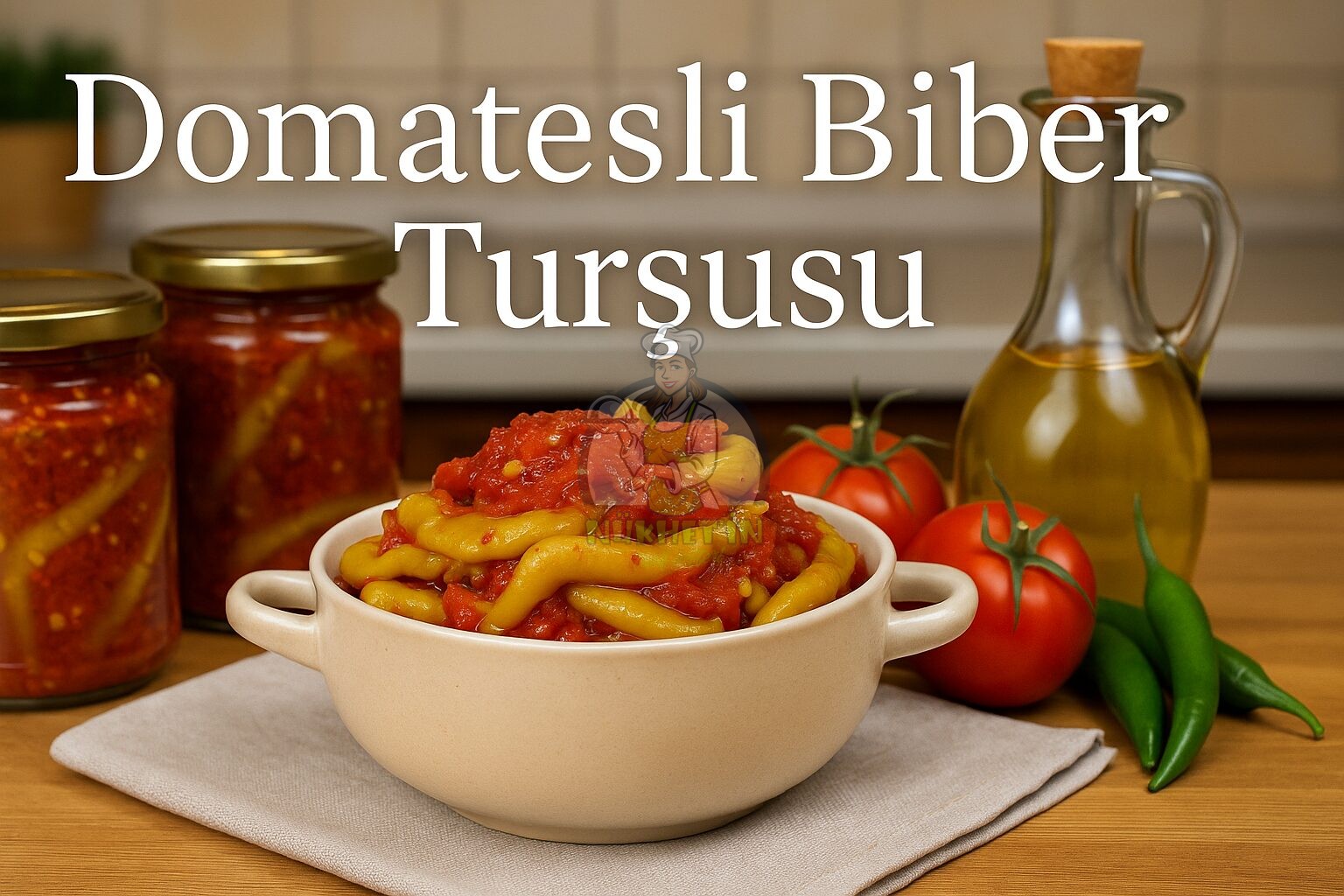 Domatesli Acı Biber Turşusu Tarifi - Nükhet’in Tarif Defteri - Kolay Yemek Tarifleri