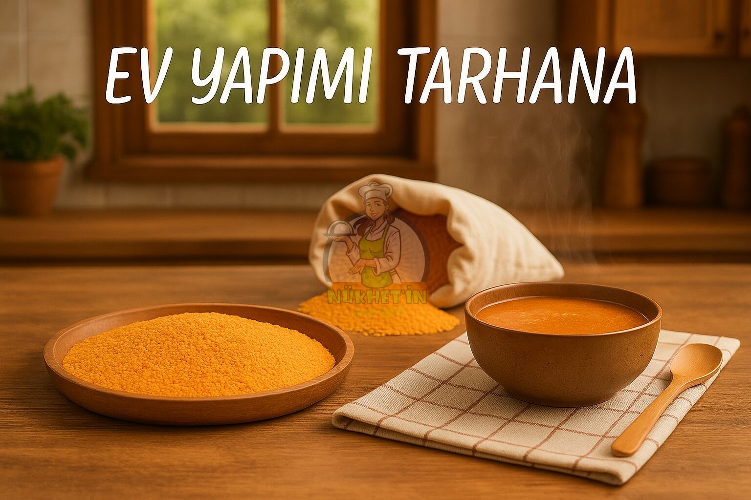 Ev Yapımı Tarhana Tarifi - Nükhet’in Tarif Defteri - Kolay Yemek Tarifleri