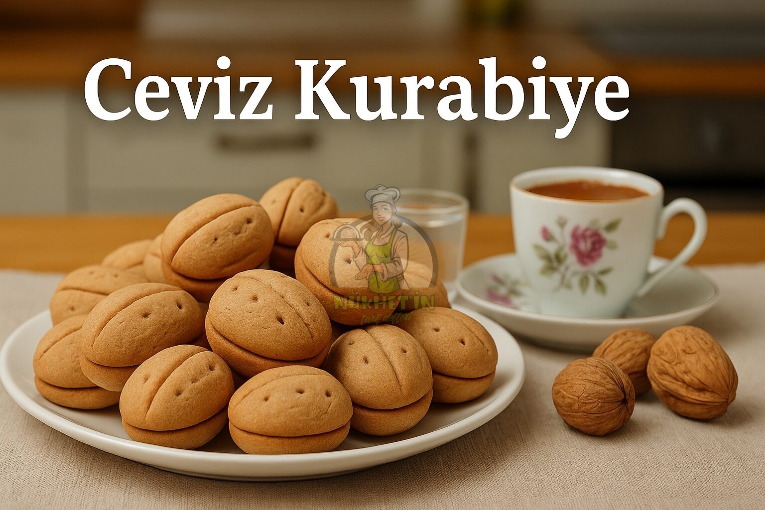 Ceviz Kurabiye Tarifi - Nükhet’in Tarif Defteri - Kolay Yemek Tarifleri
