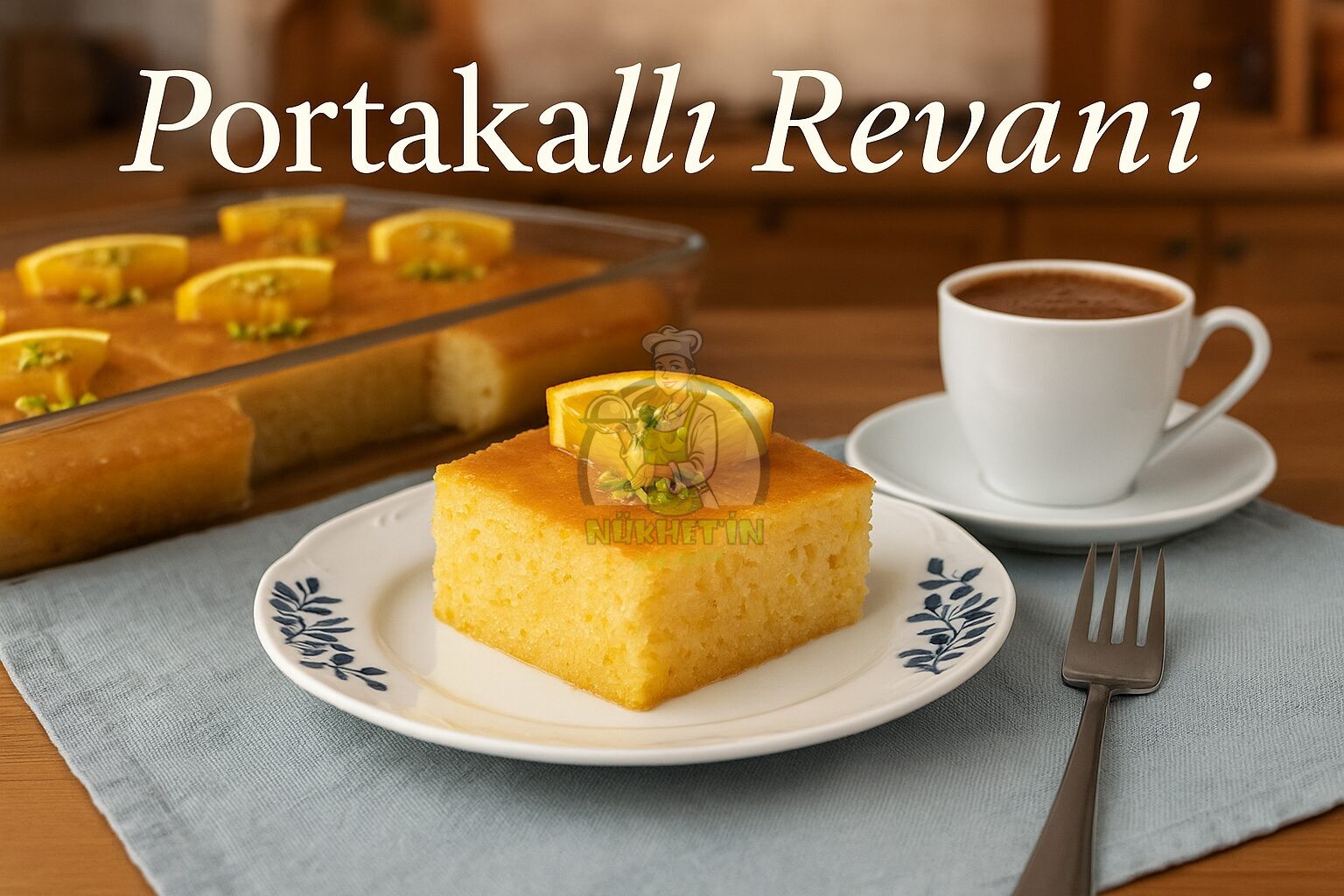 Portakallı Revani Tarifi - Nükhet’in Tarif Defteri - Kolay Yemek Tarifleri