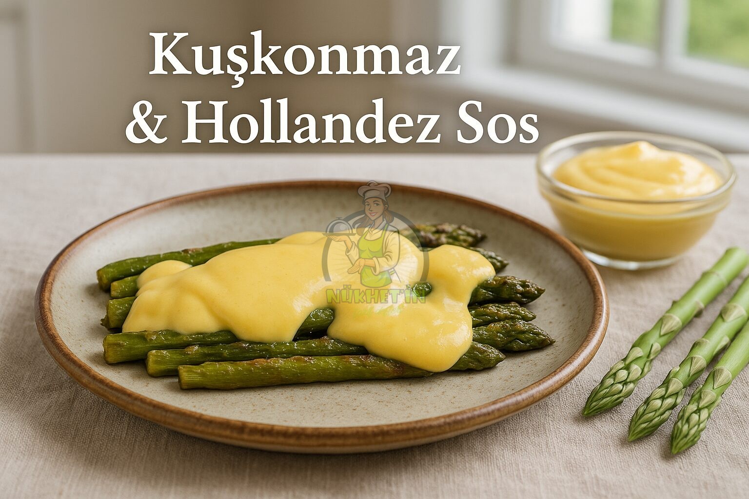 Hollandez Soslu Kuşkonmaz Tarifi - Nükhet’in Tarif Defteri - Kolay Yemek Tarifleri