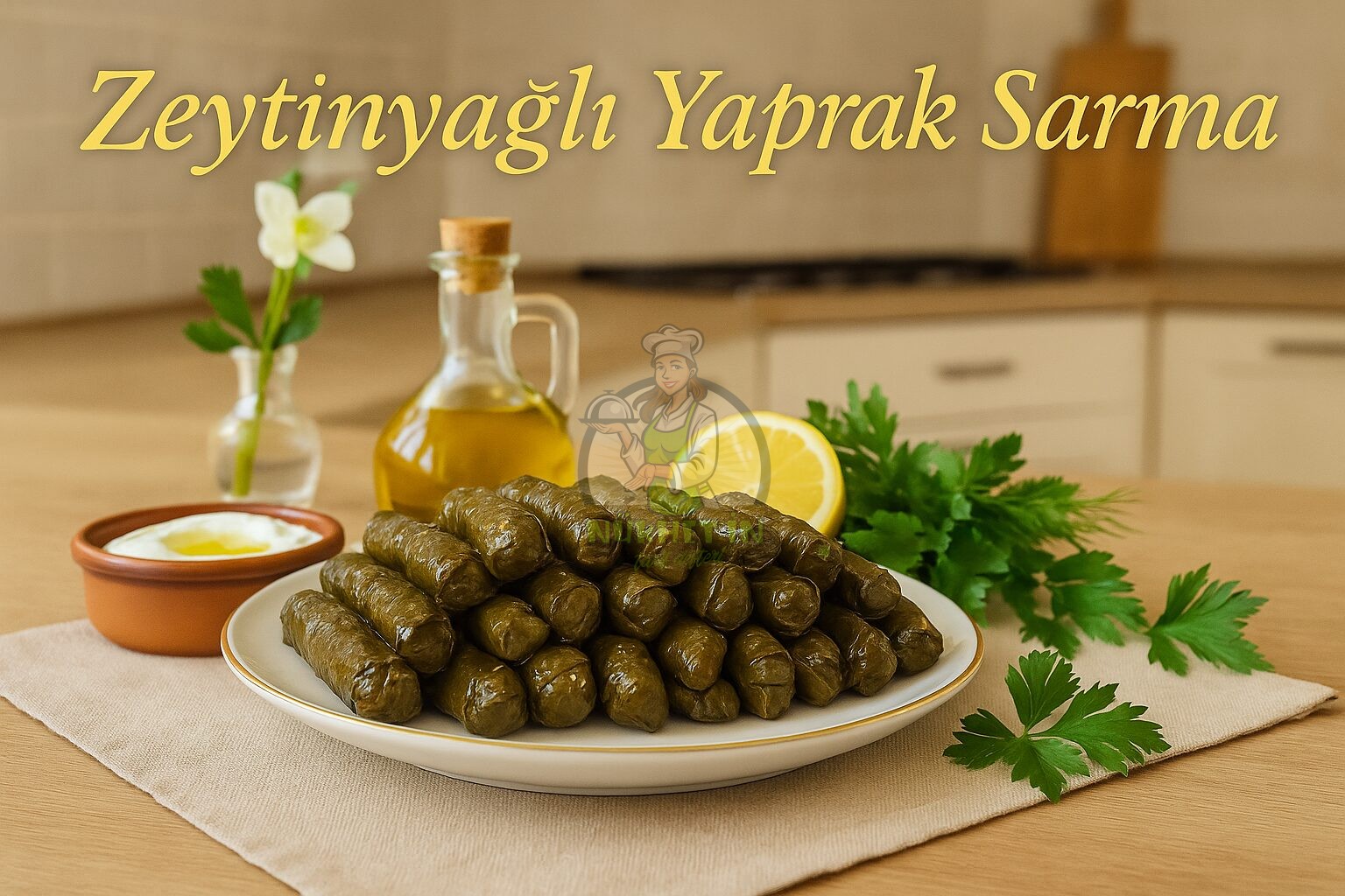 Zeytinyağlı Yaprak Sarması Tarifi - Nükhet’in Tarif Defteri - Kolay Yemek Tarifleri