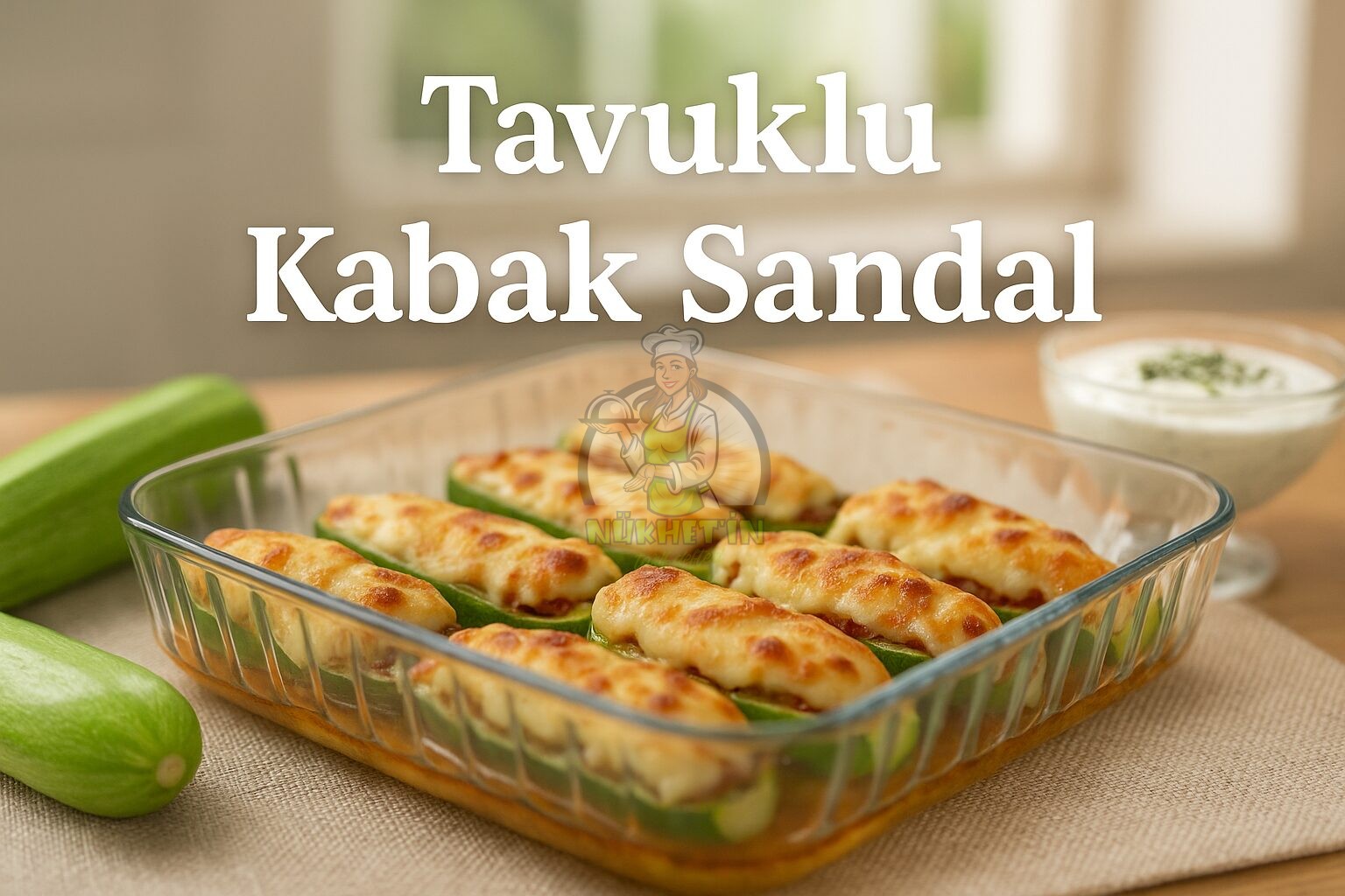 Tavuklu Kabak Sandal Tarifi - Nükhet’in Tarif Defteri - Kolay Yemek Tarifleri