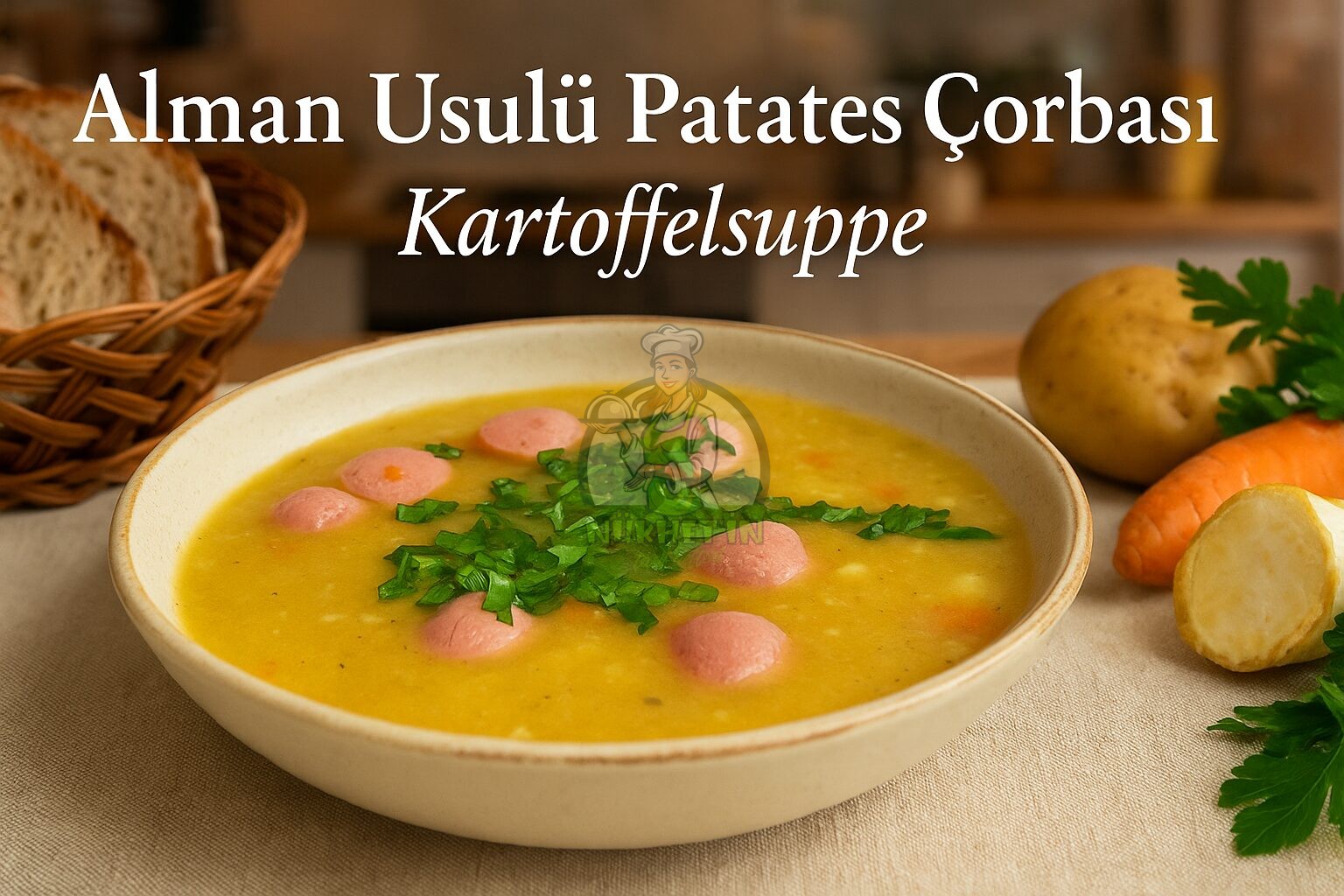 Kartoffelsuppe (Alamn Patates Çorbası) Tarifi - Nükhet’in Tarif Defteri - Kolay Yemek Tarifleri