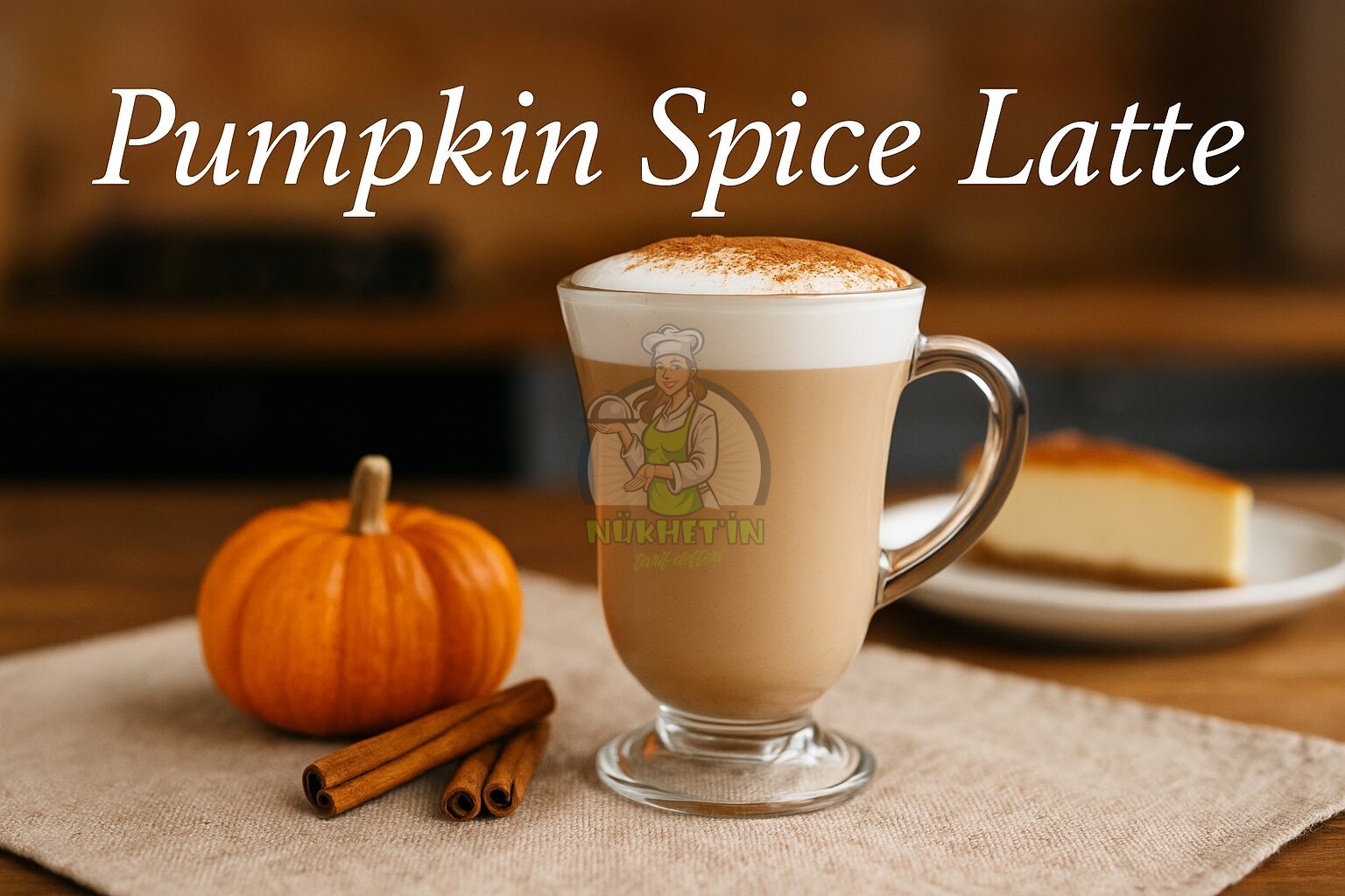Pumpkin Spice Latte (Balkabaklı Baharatlı Sütlü Kahve) Tarifi - Nükhet’in Tarif Defteri - Kolay Yemek Tarifleri