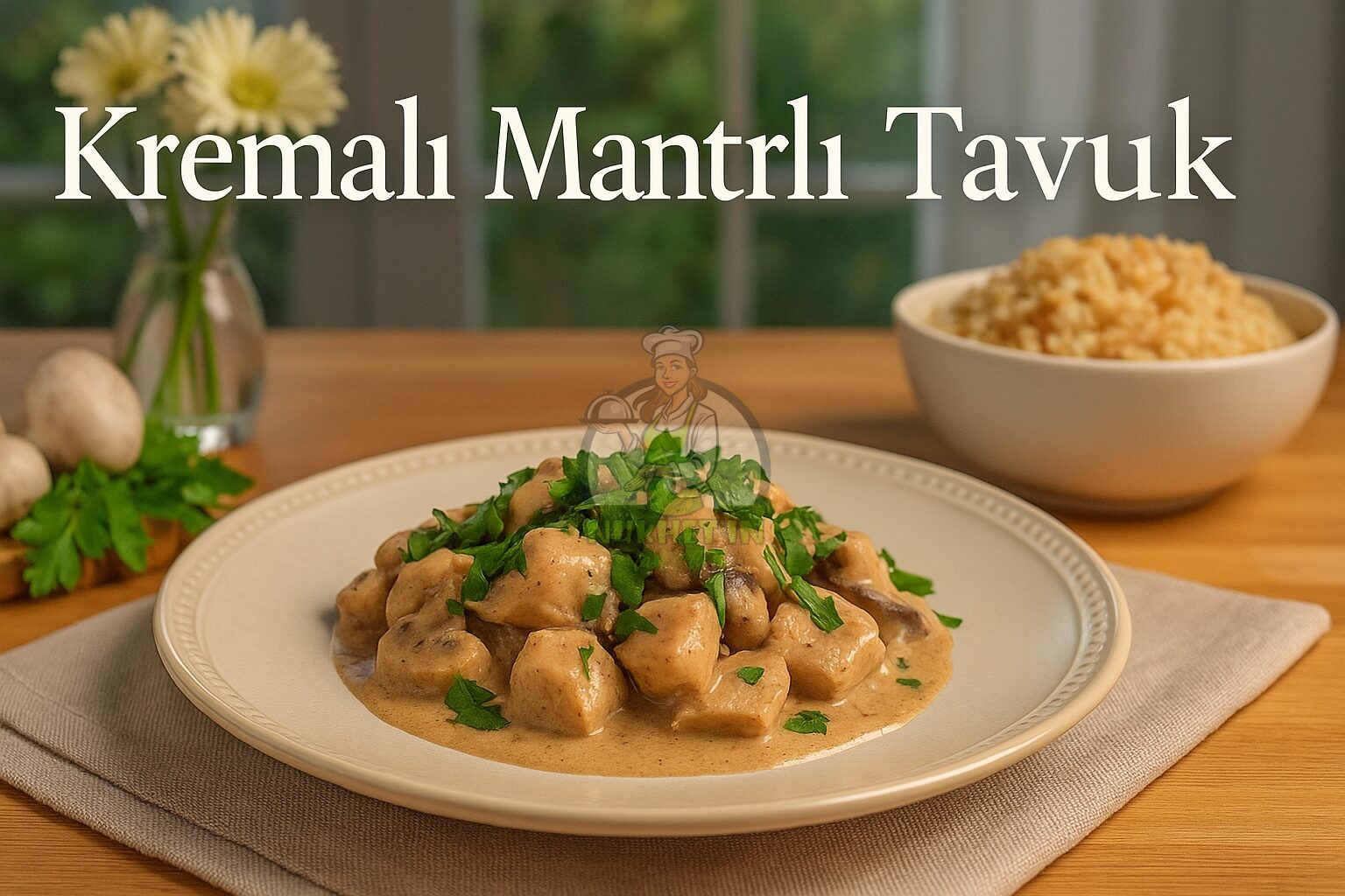 Kremalı Mantarlı Soslu Tavuk Tarifi - Nükhet’in Tarif Defteri - Kolay Yemek Tarifleri