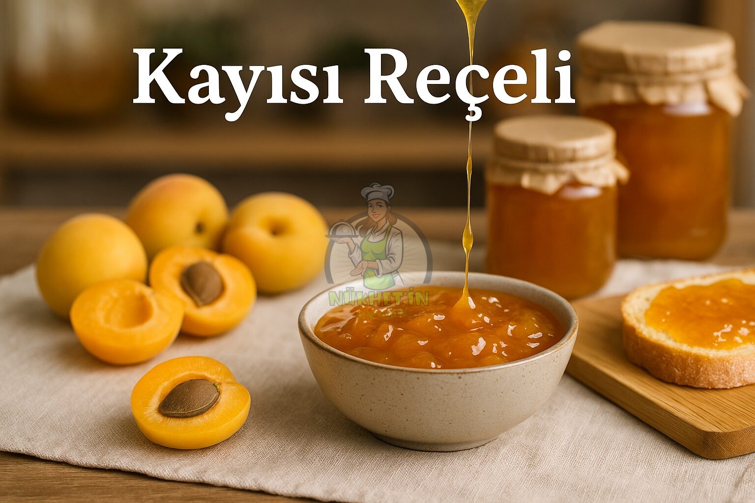Kayısı Reçeli Tarifi - Nükhet’in Tarif Defteri - Kolay Yemek Tarifleri