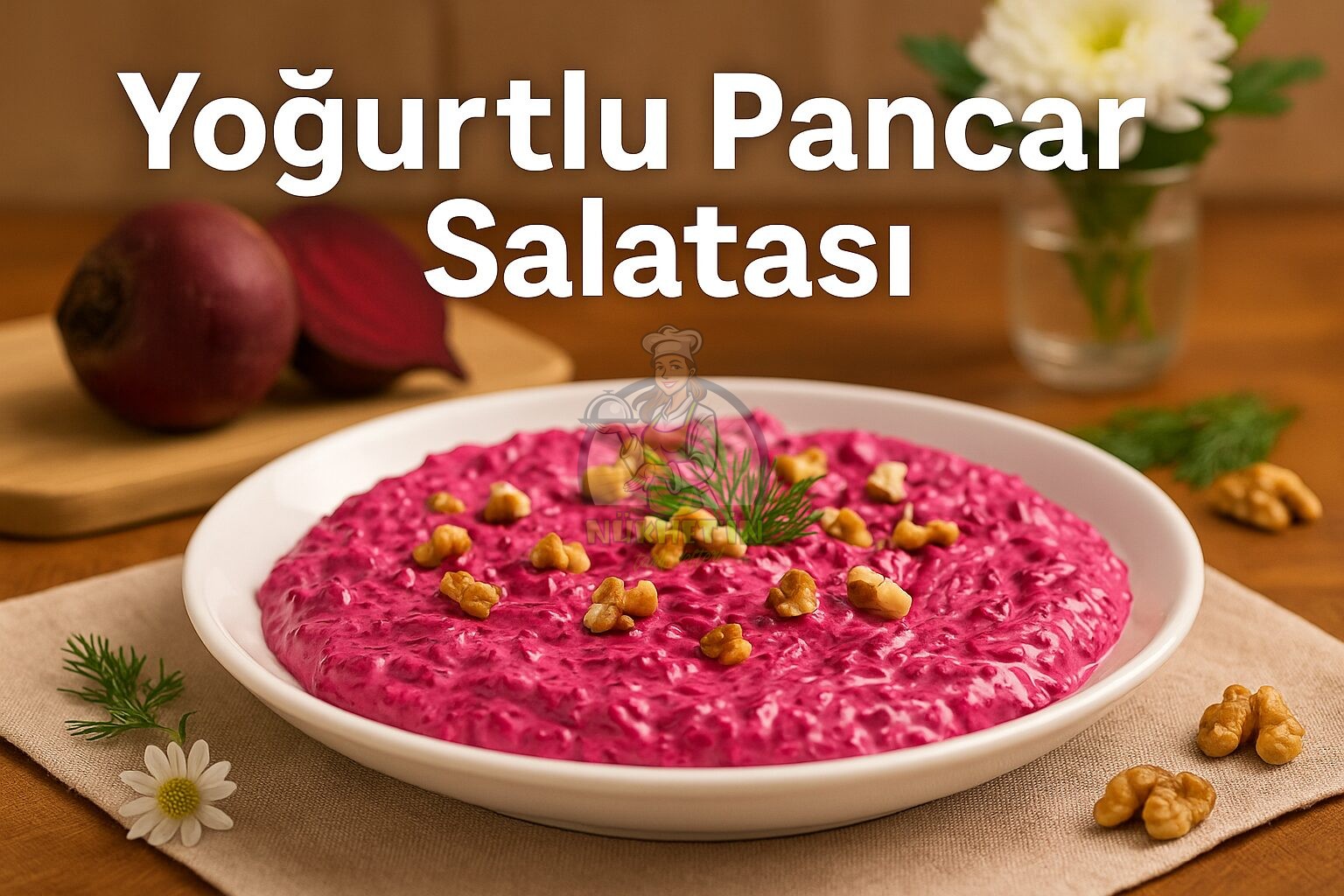 yogurtlu pancar salatasi